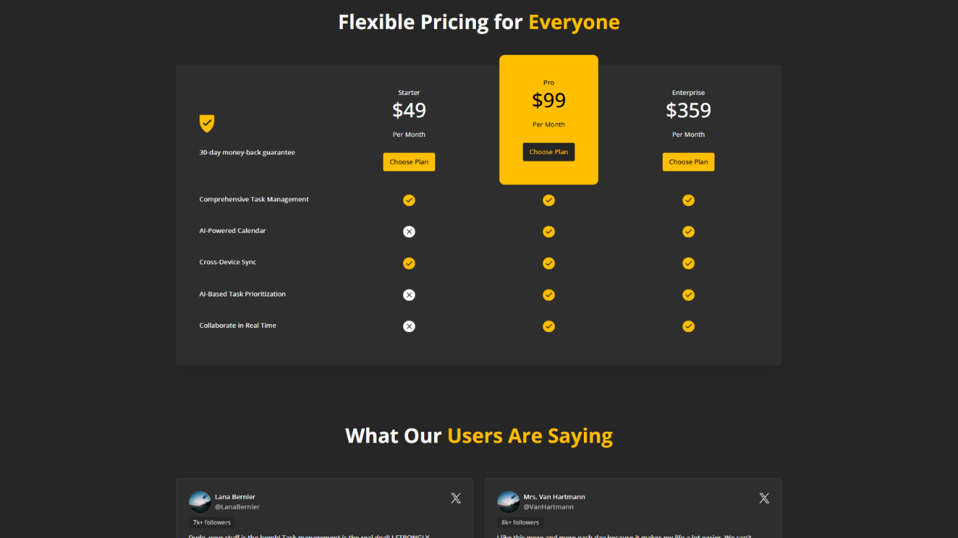 Pricing & Review